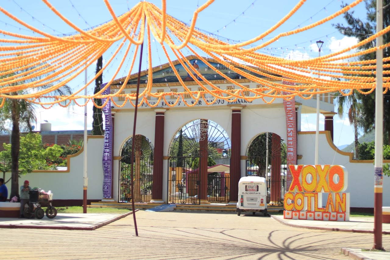 Xoxocotlán, listo para recibir a sus visitantes y a las almas que vuelven a casa